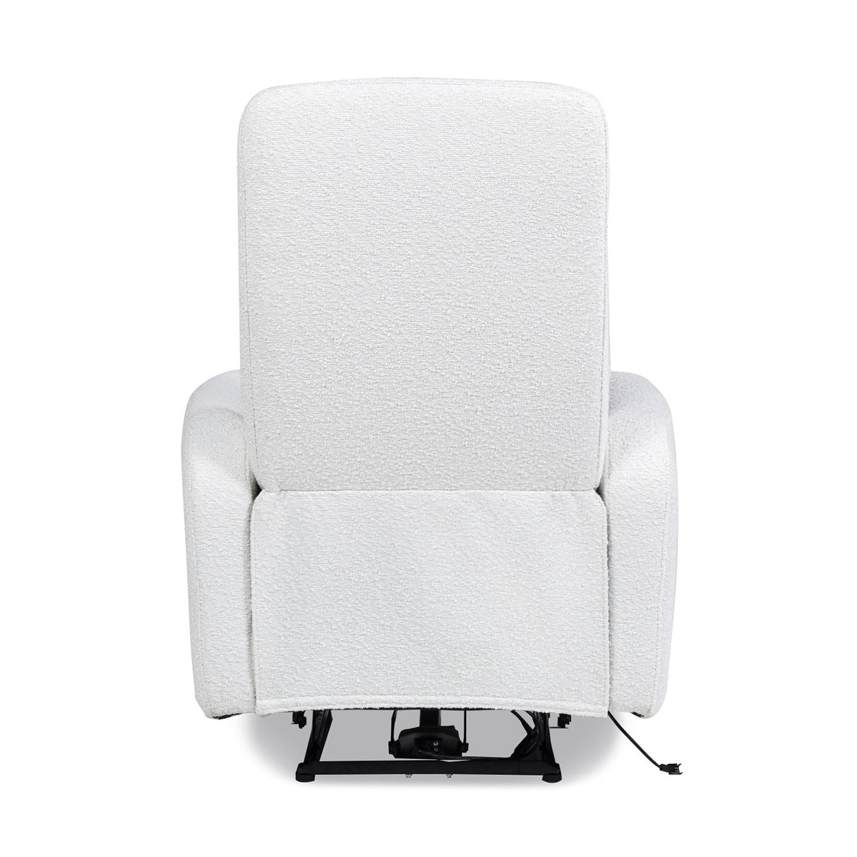 Bloomy - High Back Power Recliner Motion Chair - Chiffon White by Couch.com