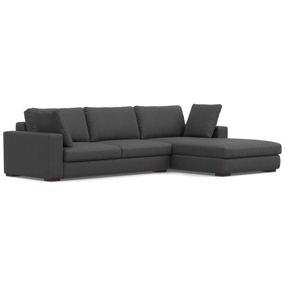 Charlie - Upholstered Deep Seater Sectional Sofa by Couch.com