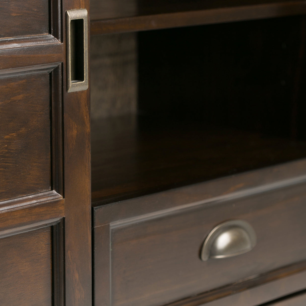 Burlington - Handcrafted Tall TV Media Stand by Couch.com