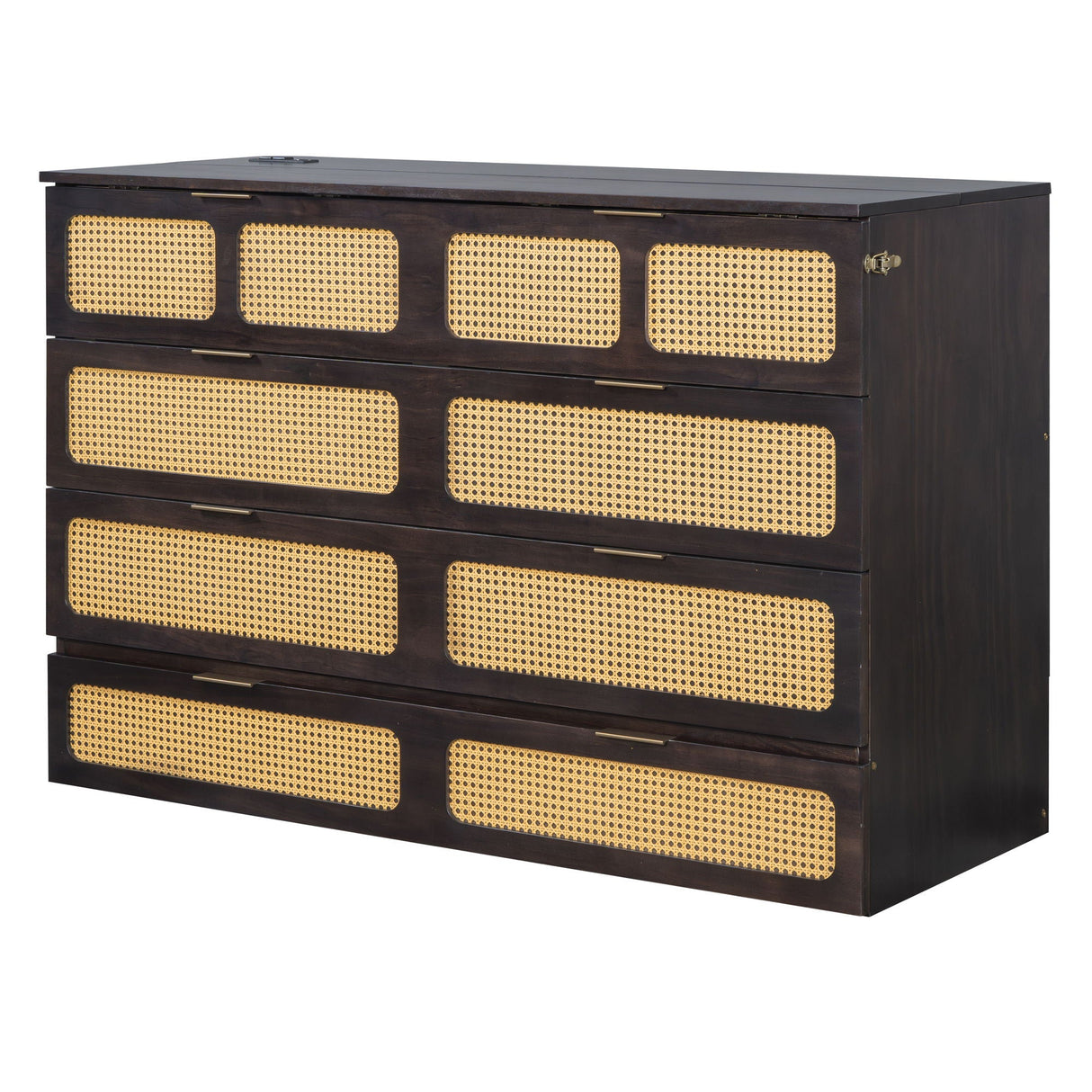 Classic Stylish Murphy Bed With Large Drawers by Couch.com