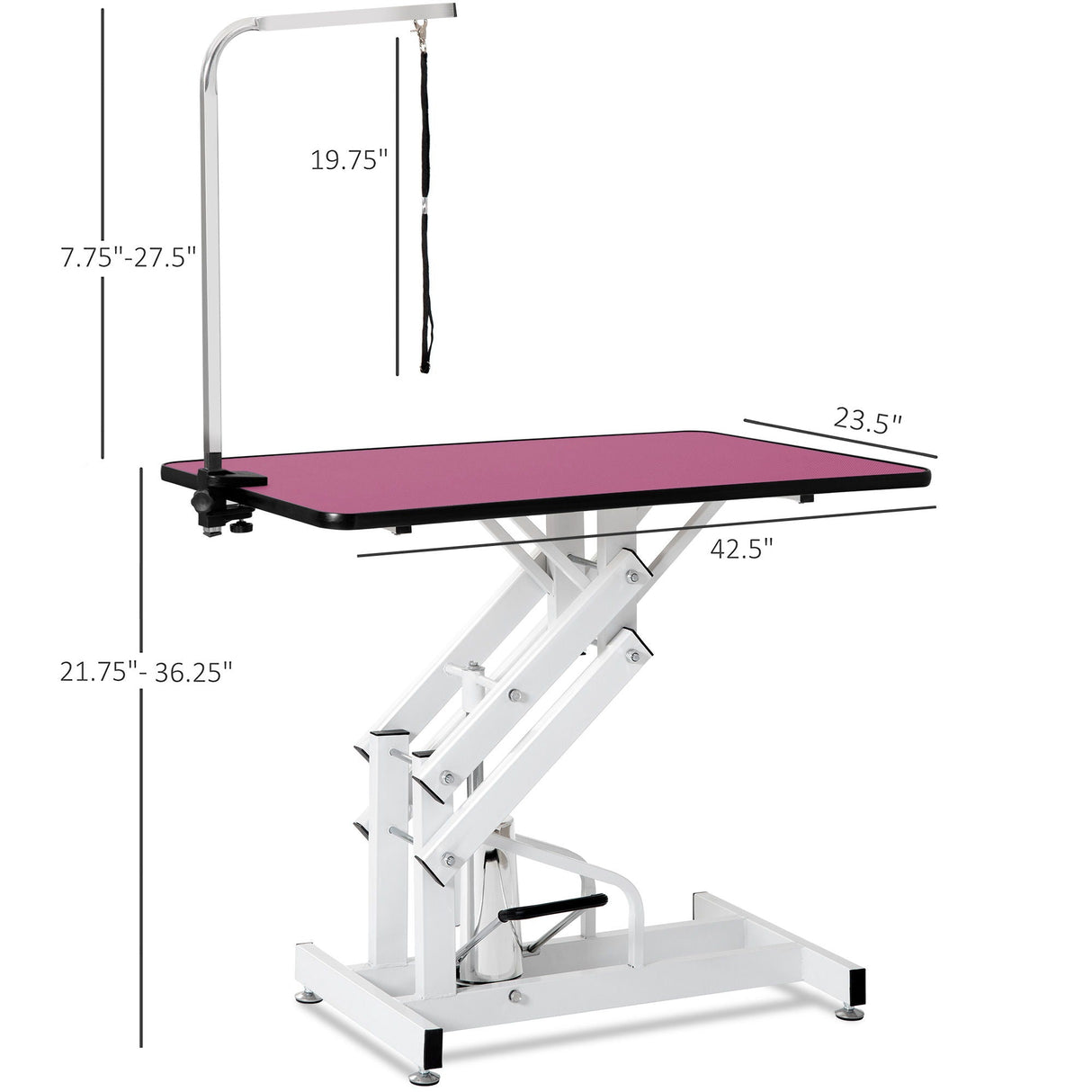 Hydraulic Pet Grooming Table by Couch.com