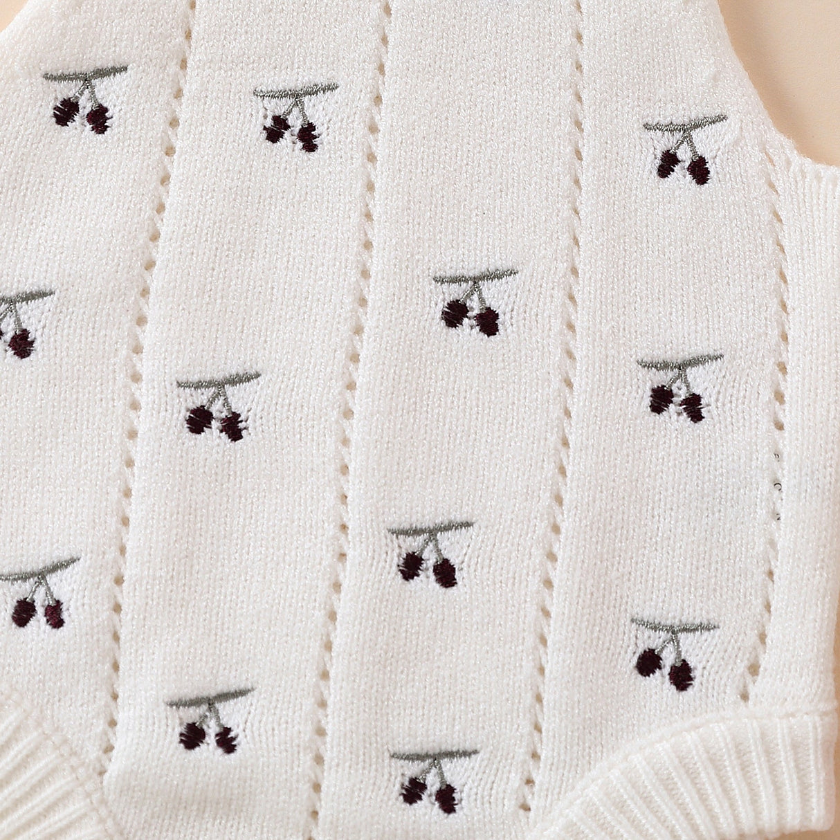 Summer Cotton Baby Sleeveless Jumpsuit
