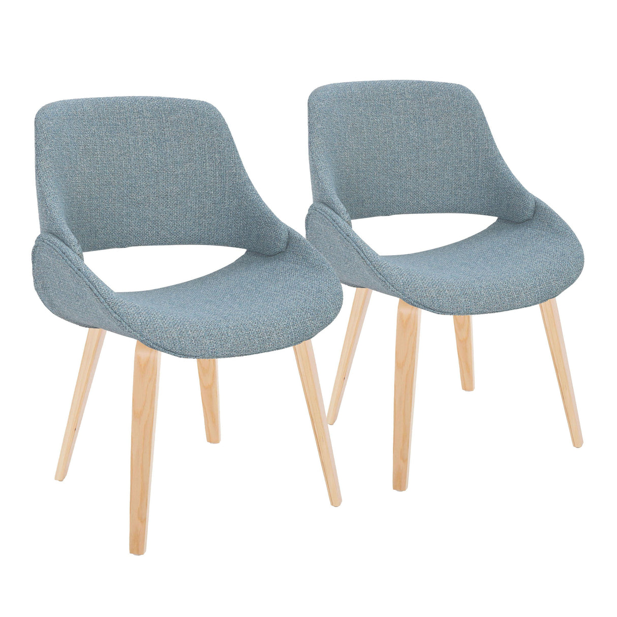 Fabrico - Mid-Century Modern Style Dining Chair (Set of 2) by Couch.com