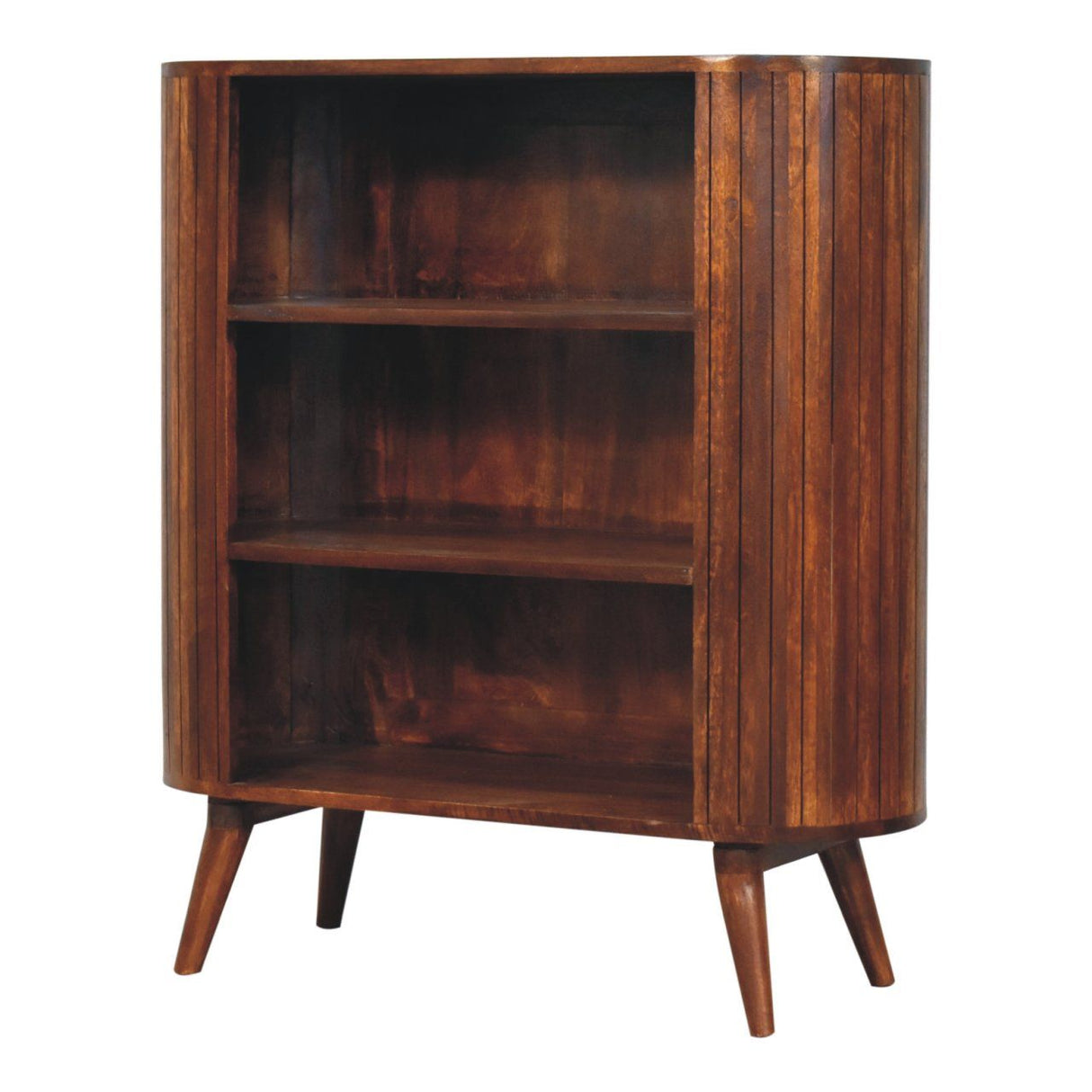 Couch.com Cortez Open Cabinet Brown, with Storage, Modern Style, Wood Construction, Dark Brown Finish by Couch.com