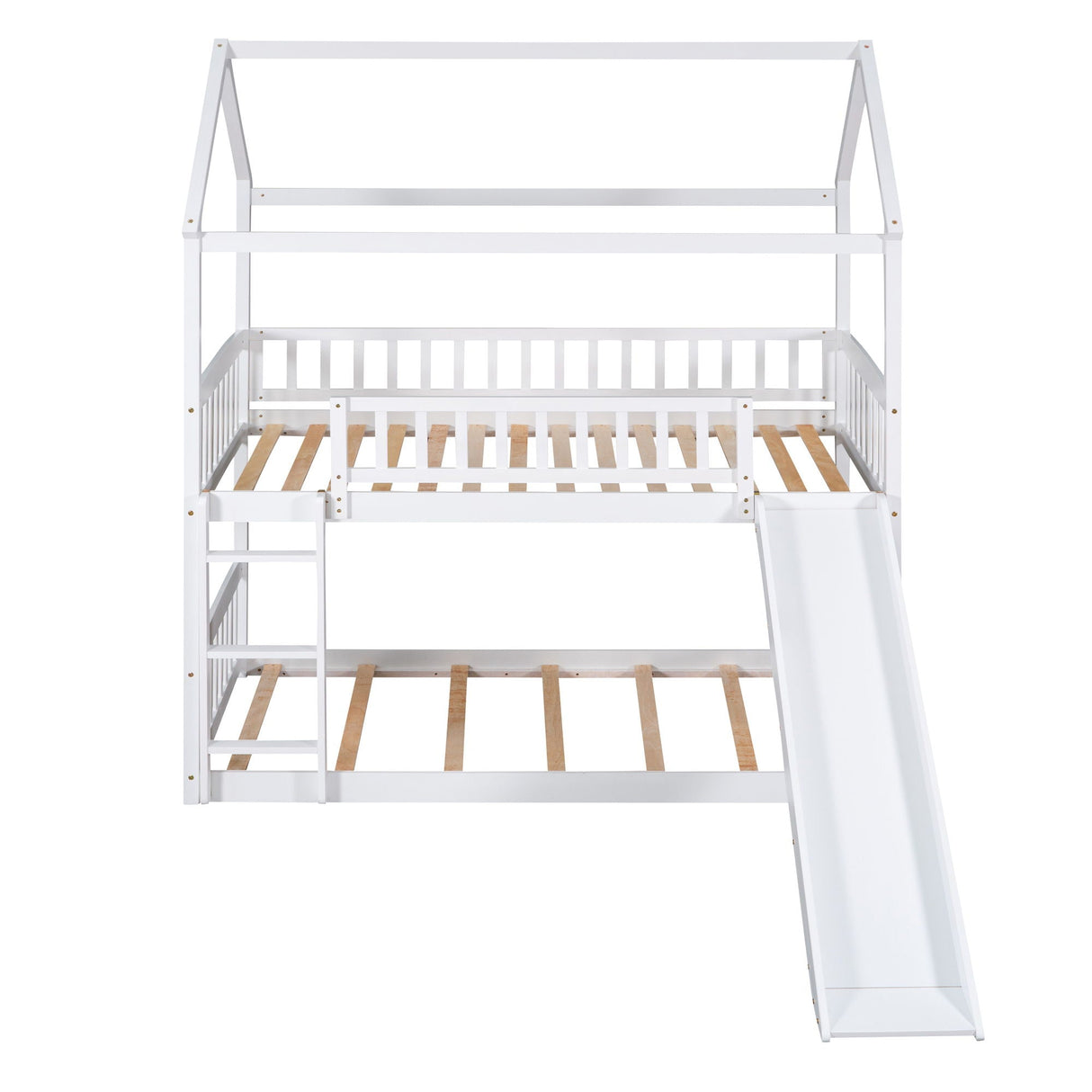Bunk Bed With Slide, House Bed With Slide by Couch.com