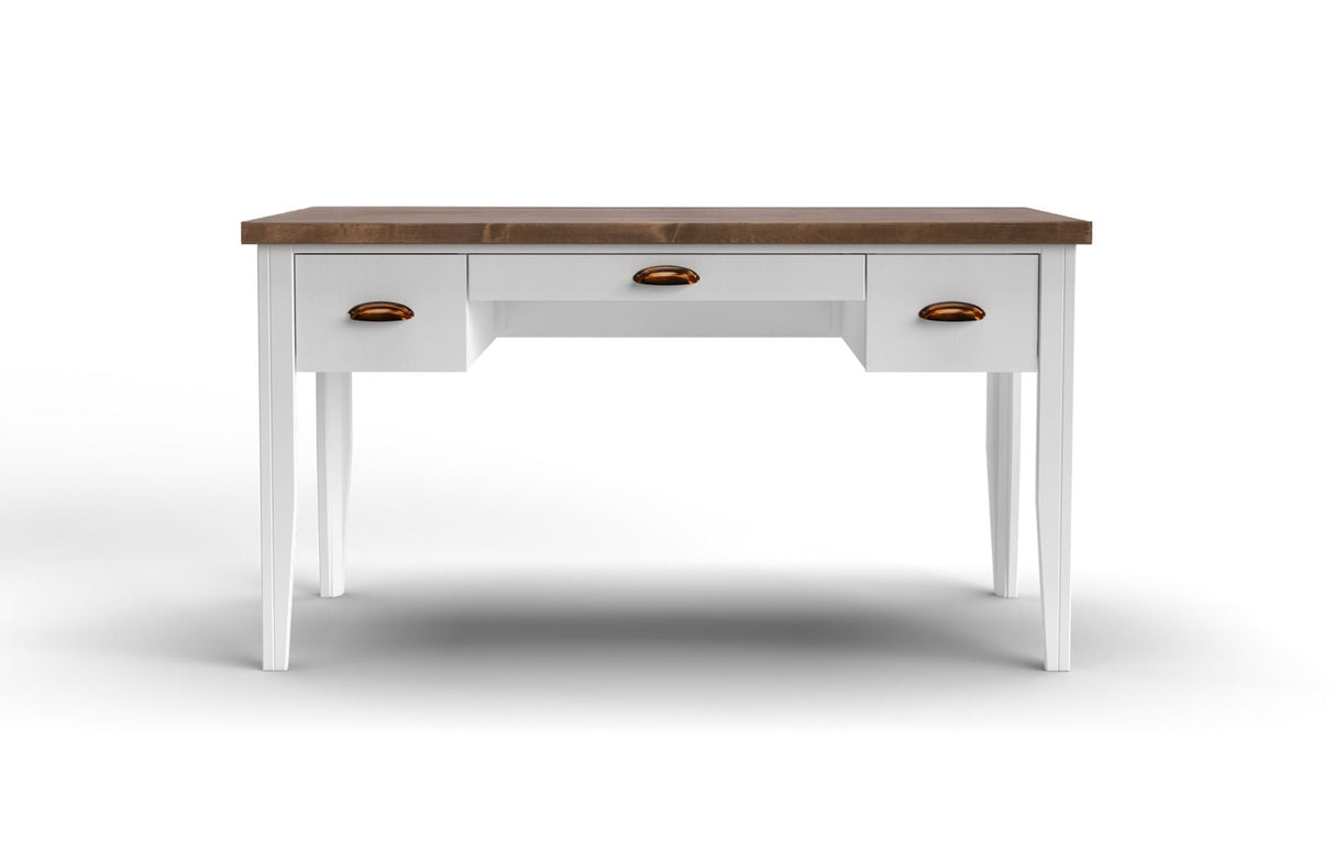 Hampton - Writing Desk - Jasmine Whitewash / Barnwood by Couch.com