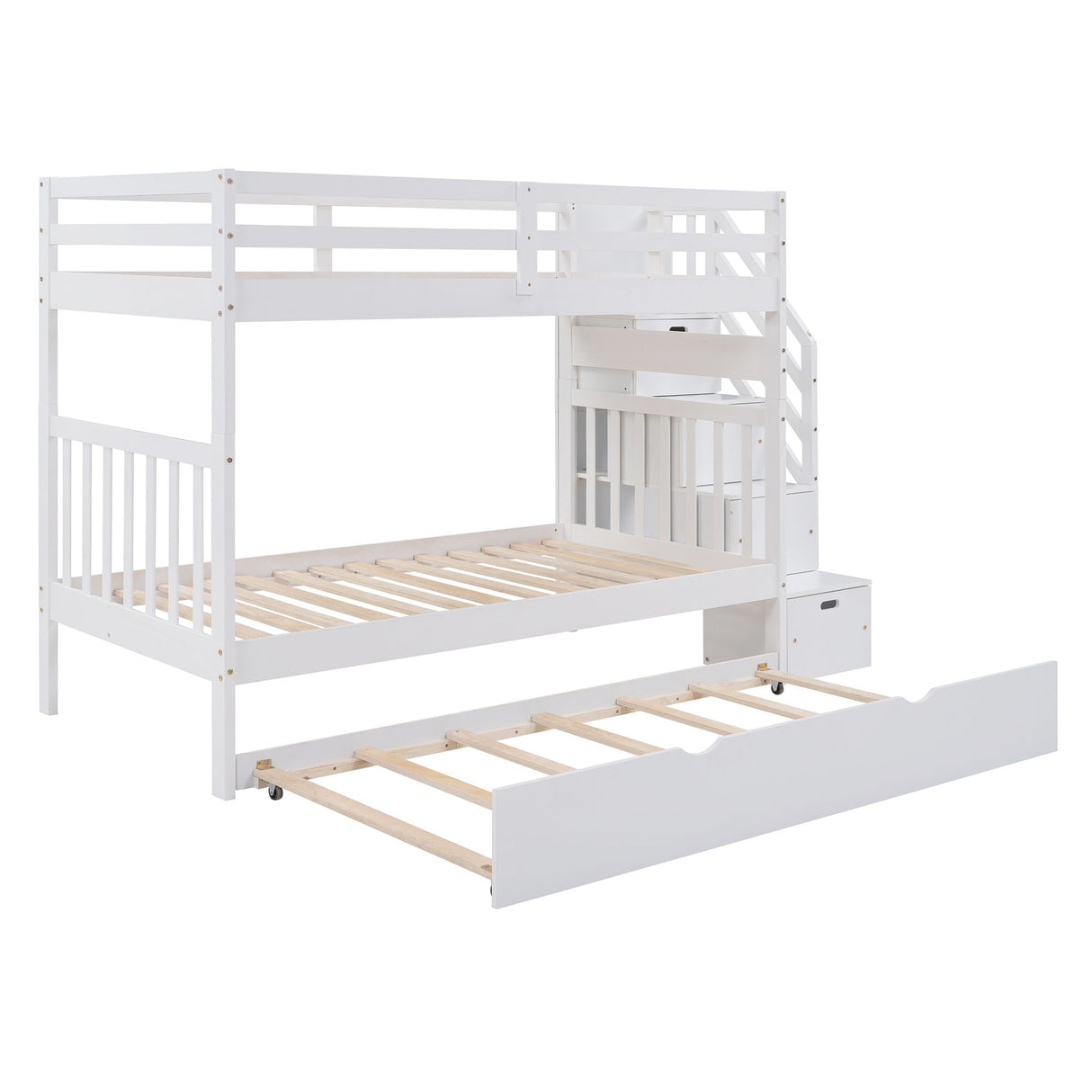 Bunk Bed With Twin Size Trundle by Couch.com