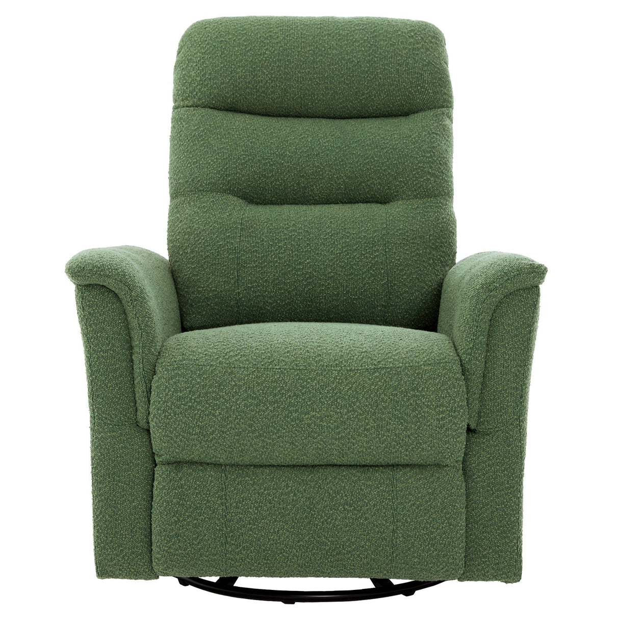 Manual Recliner Chair With 8-Point Massage and Swivel Function