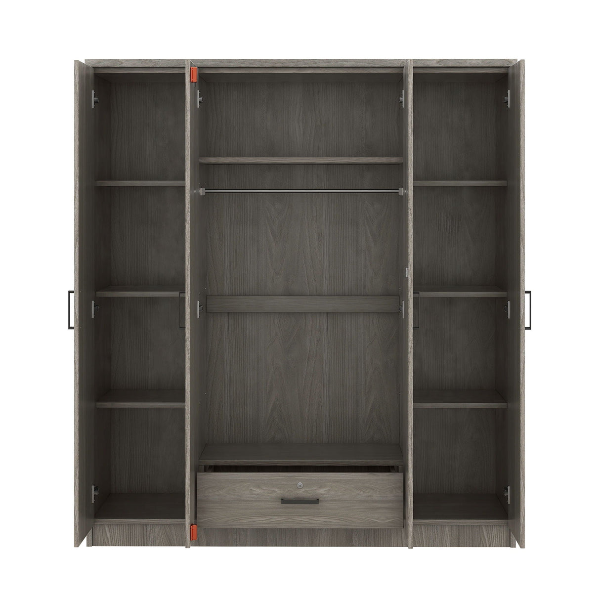 4 Door Wardrobe With 1 Drawer by Couch.com