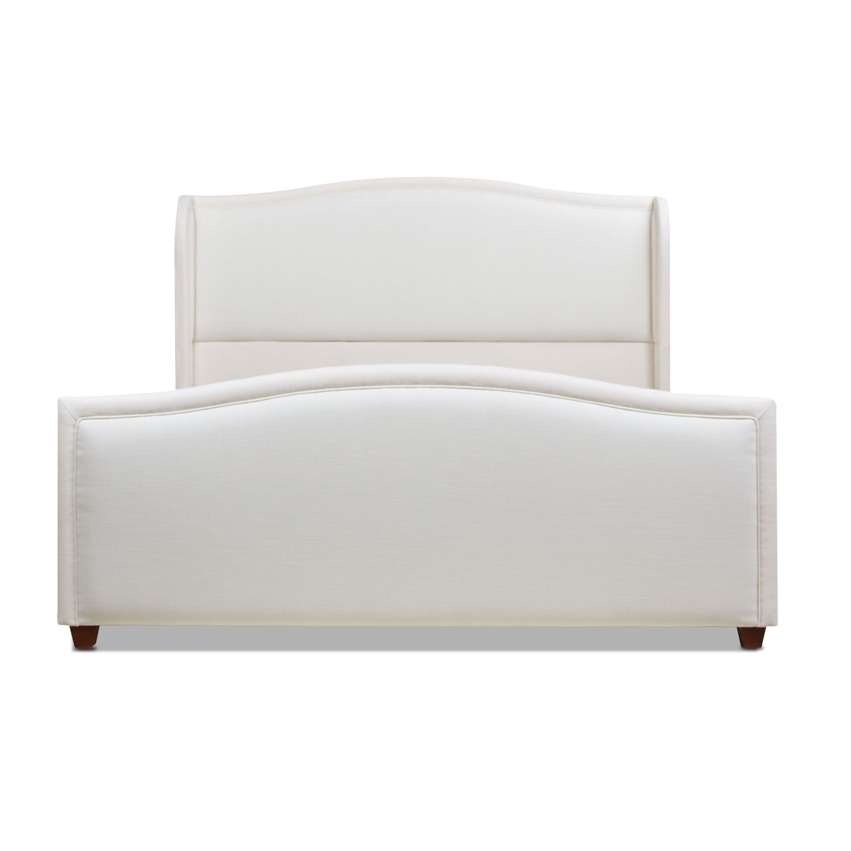 Carmen - Upholstered Wingback Panel Bed Frame by Couch.com