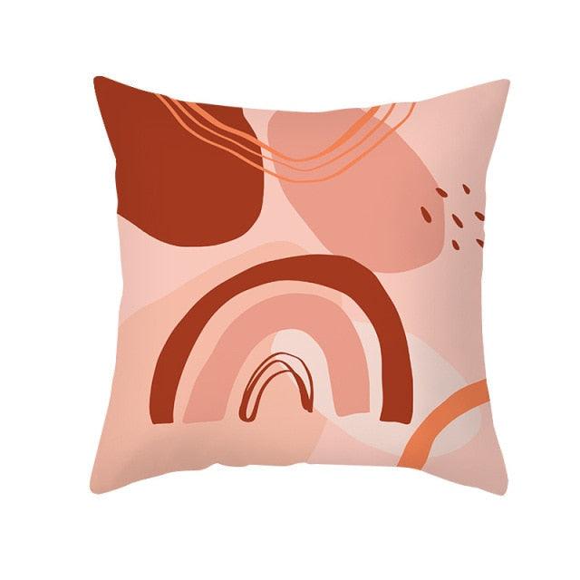 Abstract Line Drawing Cushion Case Modern Abstract Painting Pillow Case Beautiful Art Cushion Covers Art Sofa Pillows Case Livingroom Decorative Pillow 45x45CM