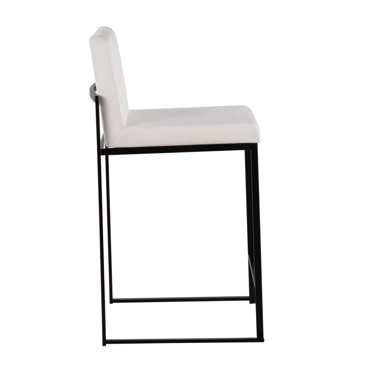 Fuji - Contemporary Modern Elegance, High Back Counter Stool by Couch.com