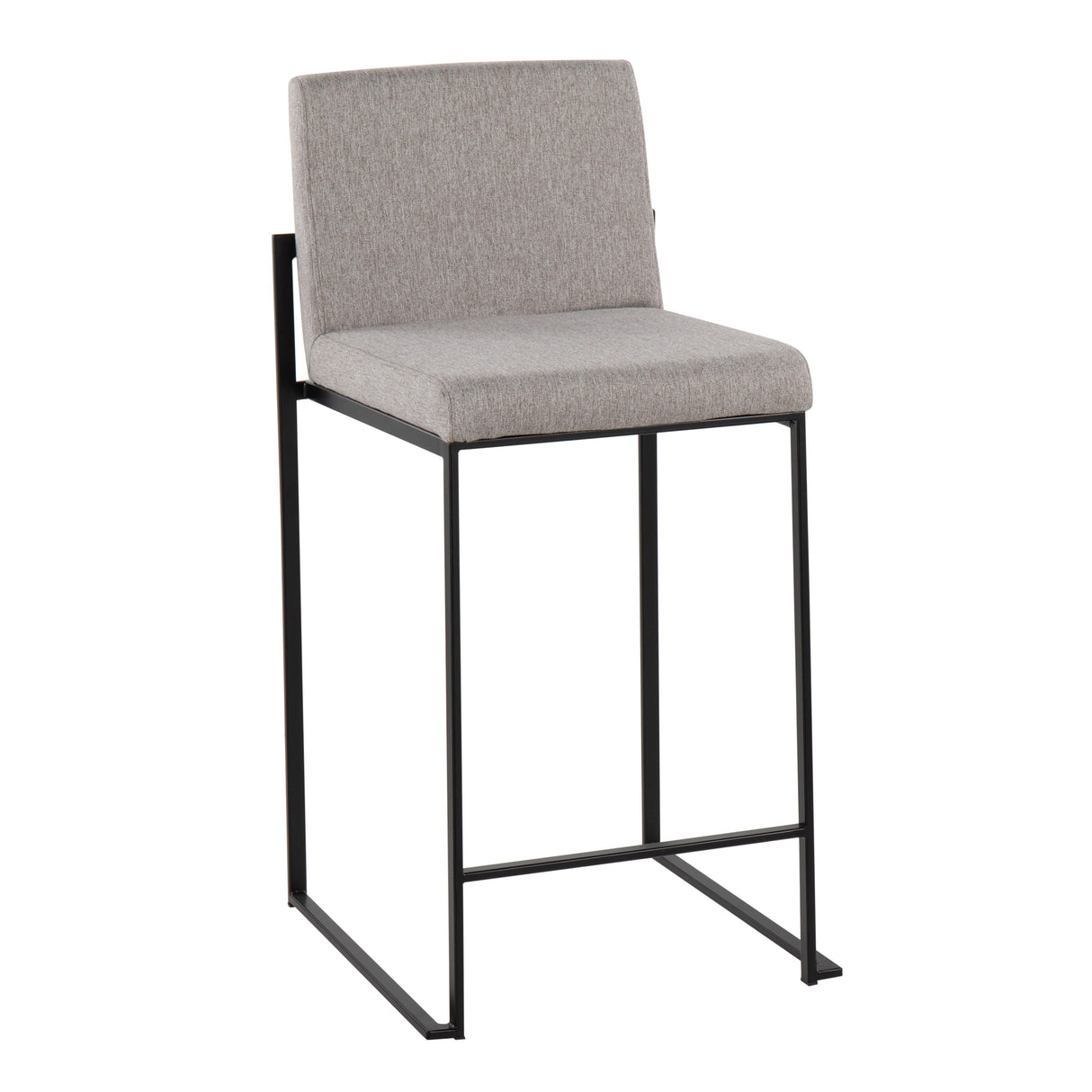 Fuji - Contemporary Modern Elegance, High Back Counter Stool by Couch.com