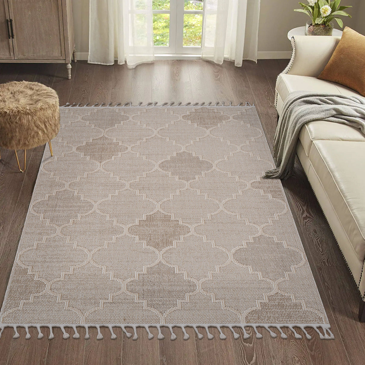 Guros - Indoor / Outdoor Trellis Area Rug by Couch.com