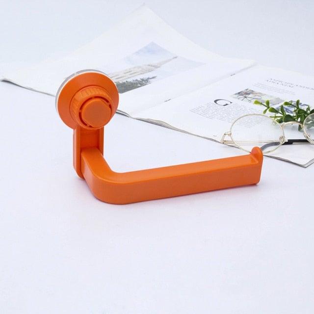 Acrylic Toilet Paper Holder Tissue Rack Wall Mounted Bathroom Kitchen Roll Holder Paper Tissue Rack Hook Modern Black Hanger Toilet Tissue Roll Holders Dispenser And Hangers Wall Mounted For Bathroom Kitchen