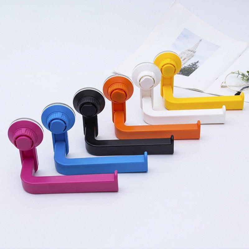 Acrylic Toilet Paper Holder Tissue Rack Wall Mounted Bathroom Kitchen Roll Holder Paper Tissue Rack Hook Modern Black Hanger Toilet Tissue Roll Holders Dispenser And Hangers Wall Mounted For Bathroom Kitchen