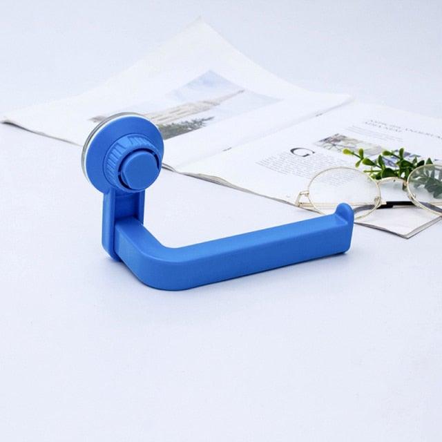 Acrylic Toilet Paper Holder Tissue Rack Wall Mounted Bathroom Kitchen Roll Holder Paper Tissue Rack Hook Modern Black Hanger Toilet Tissue Roll Holders Dispenser And Hangers Wall Mounted For Bathroom Kitchen