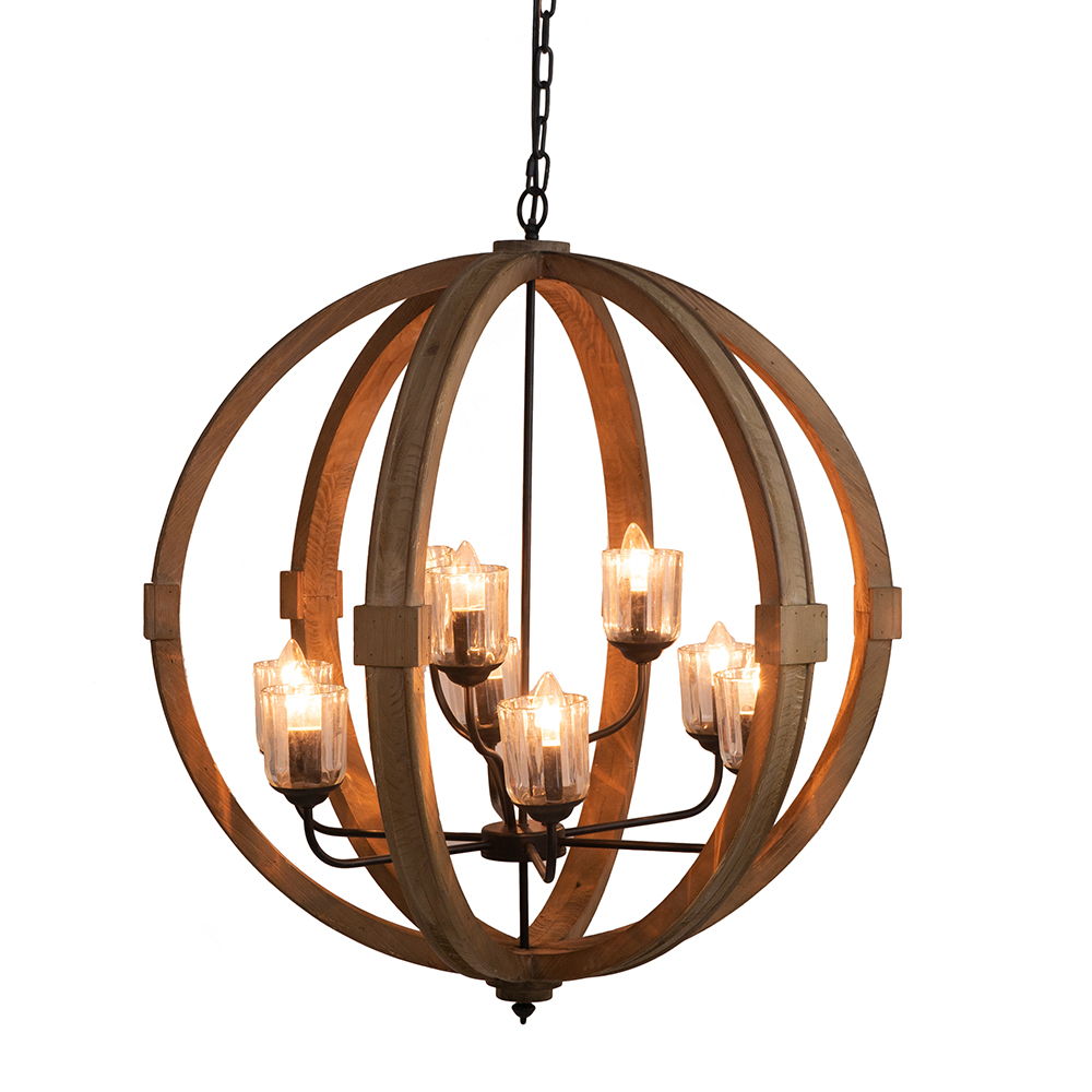 Chandelier, Hanging Light Fixture With Adjustable Chain For Kitchen, Bulb Not Included by Couch.com
