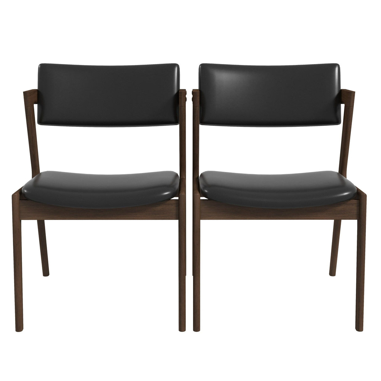 Edwin - Mid-Century Modern Dining Chair (Set of 2) by Couch.com