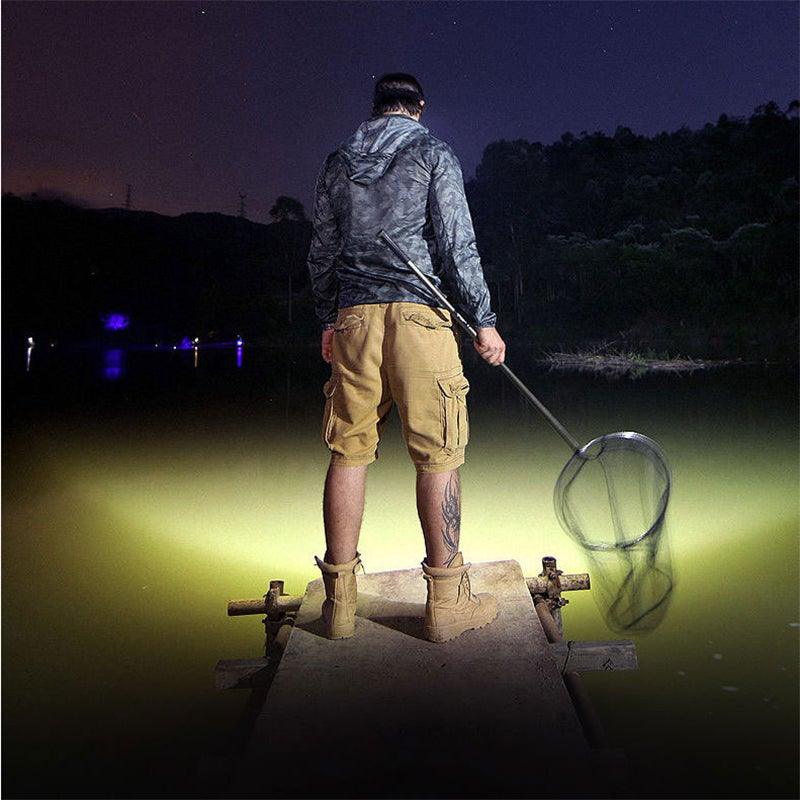 Adjustable USB Rechargeable Torch Lamp Built-in Battery 5 Led Strong Headlight Waterproof Rechargeable Super Bright Head-Mounted Flashlight For Outdoor Night Camping