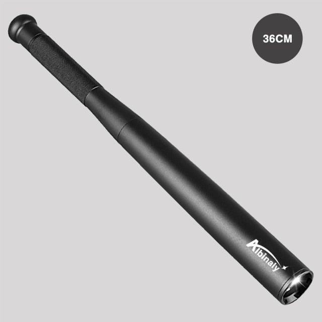 Adjustable Waterproof Super Bright Tactical Flashlights Handheld High Lumen Portable Torchlight Baton Baseball Bat LED Flashlight Aluminium Alloy Torch For Emergency And Self Defense