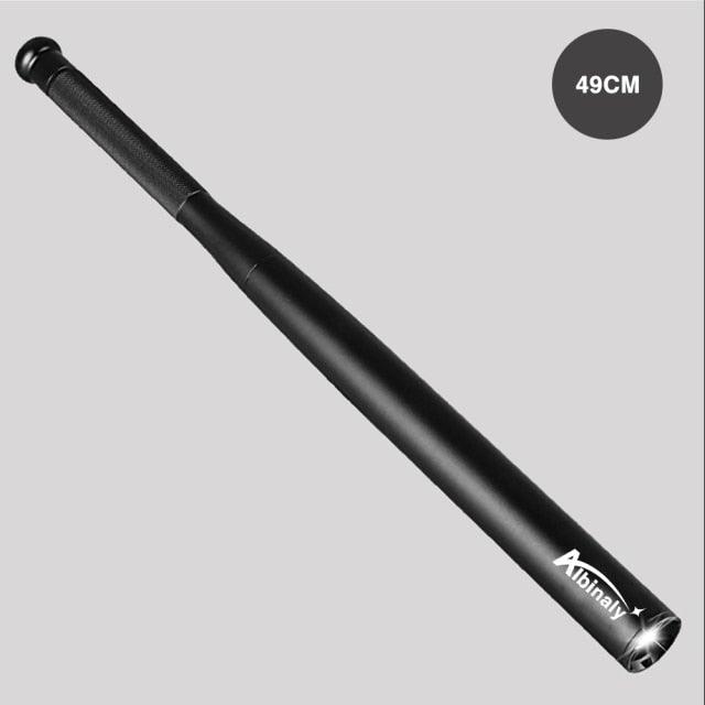 Adjustable Waterproof Super Bright Tactical Flashlights Handheld High Lumen Portable Torchlight Baton Baseball Bat LED Flashlight Aluminium Alloy Torch For Emergency And Self Defense