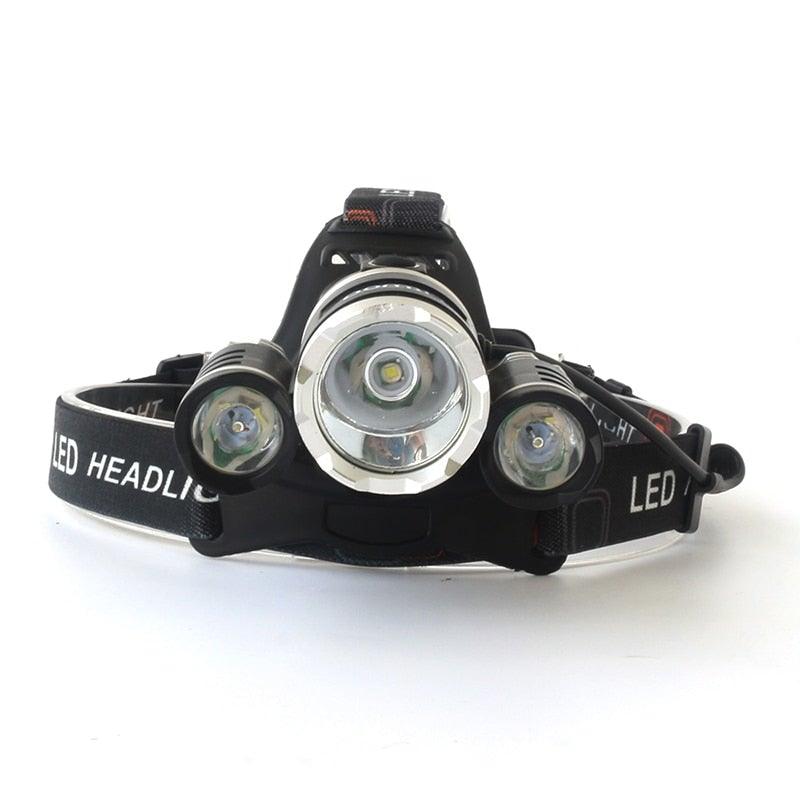 Adjustable Zoomable Headlamp Ultra Bright Rechargeable LED Bright High Lumen Head Lights Head Lamp Waterproof Flashlight For Outdoor Cmaping Fishing Hiking Biking Fishing Headlamp Running Headlamp
