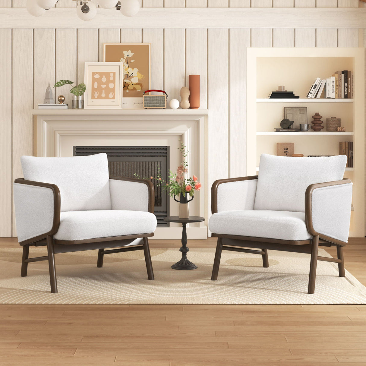 Upholstered Accent Armchair For Living Room by Couch.com