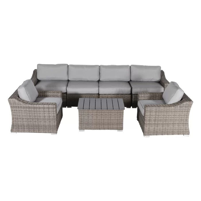 Stylish Sofa Seating Group With Cushions Perfect For Outdoor Gatherings by Couch.com