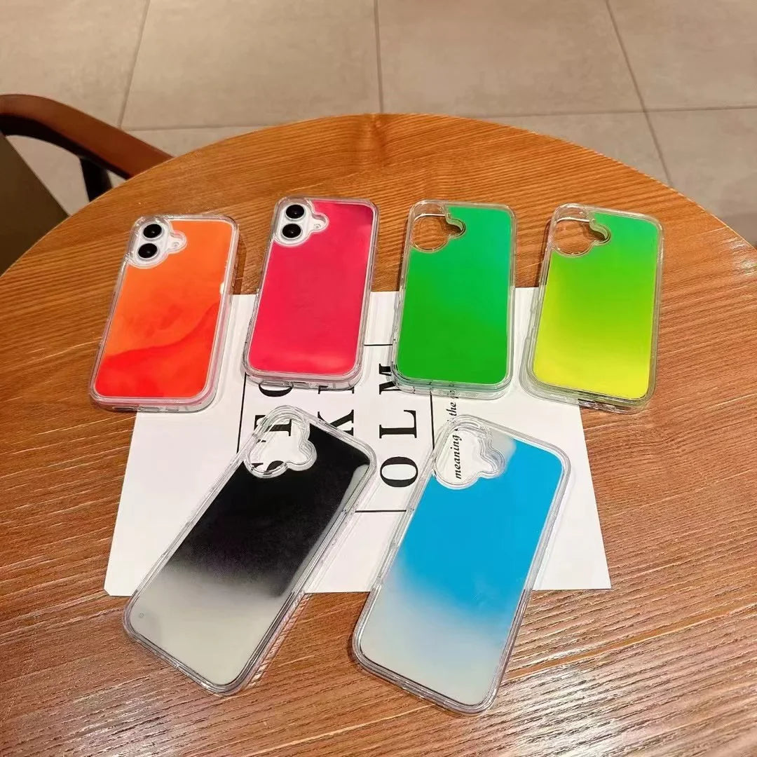 Luminous Glitter iPhone Case