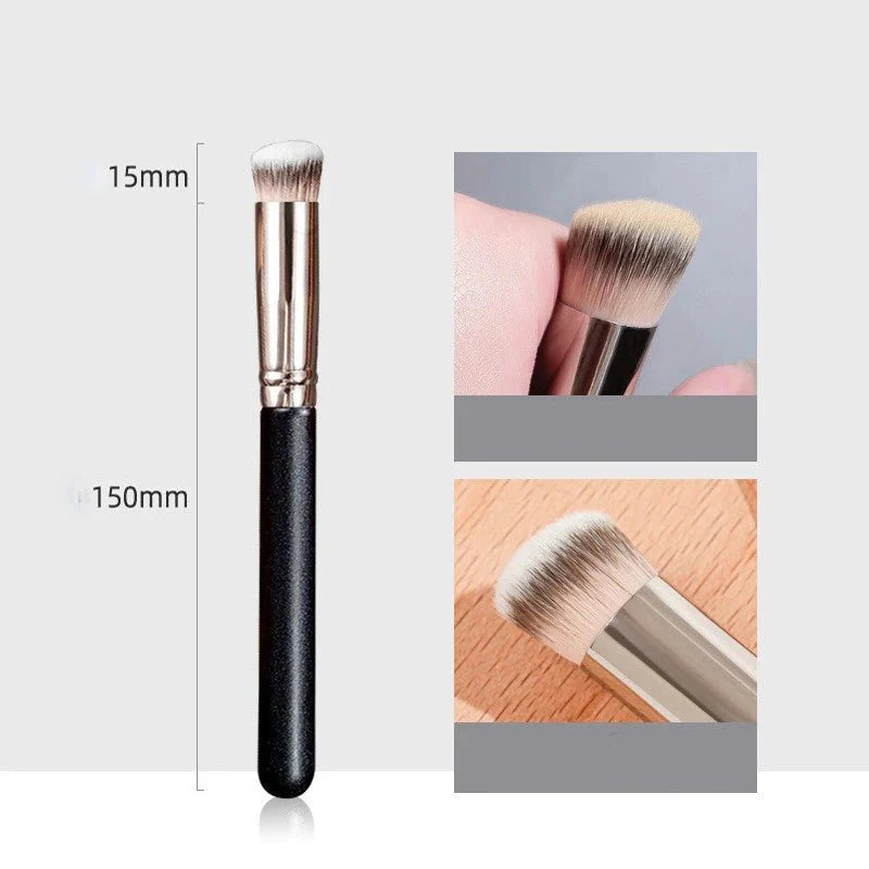 Angled Seamless Makeup Brushes