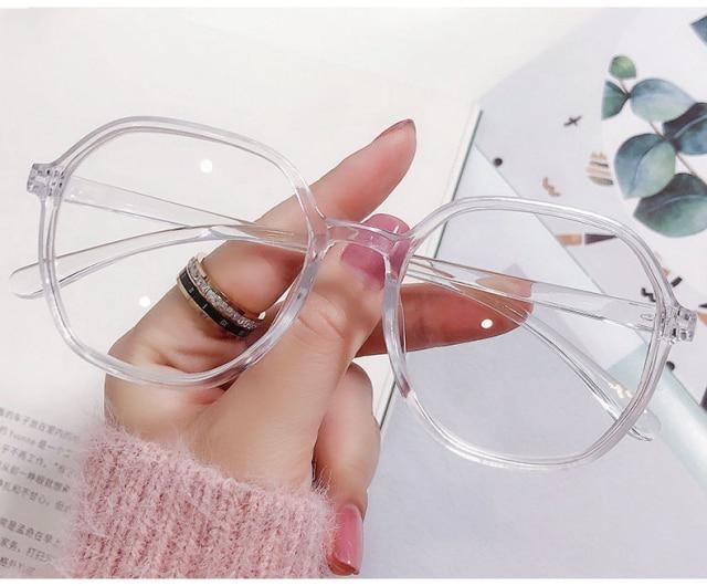 Anti-blue Light Women Men Reading Glasses Eyestrain Computer Reading TV Glasses Stylish Frame Anti Glasses Men And Women Retro Big Frame Myopia Eyeglasses Oversized Ladies Diopter Presbyopia Eyeglasses Frames +1.0 +1.5 +2.0 +2.5 +3.5 +4.0