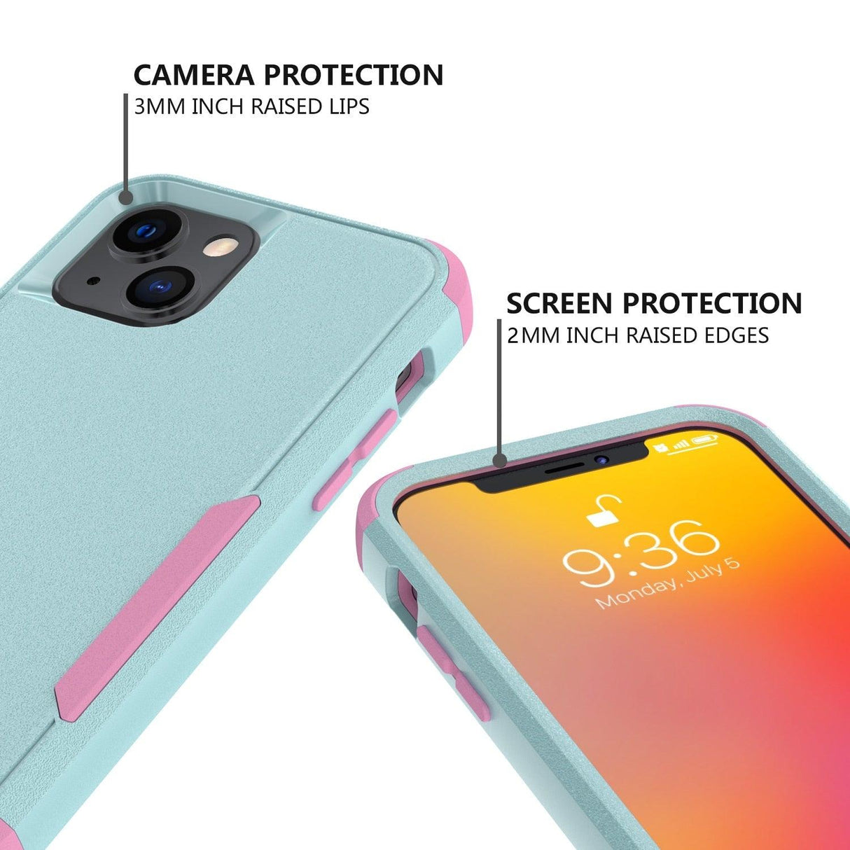 Anti-Drop Protective Case Bumper Case Protective Cover For iPhone 11 Pro Max Case Armor Hard Shockproof Phone Cover For iPhone 7 8 Plus X XR