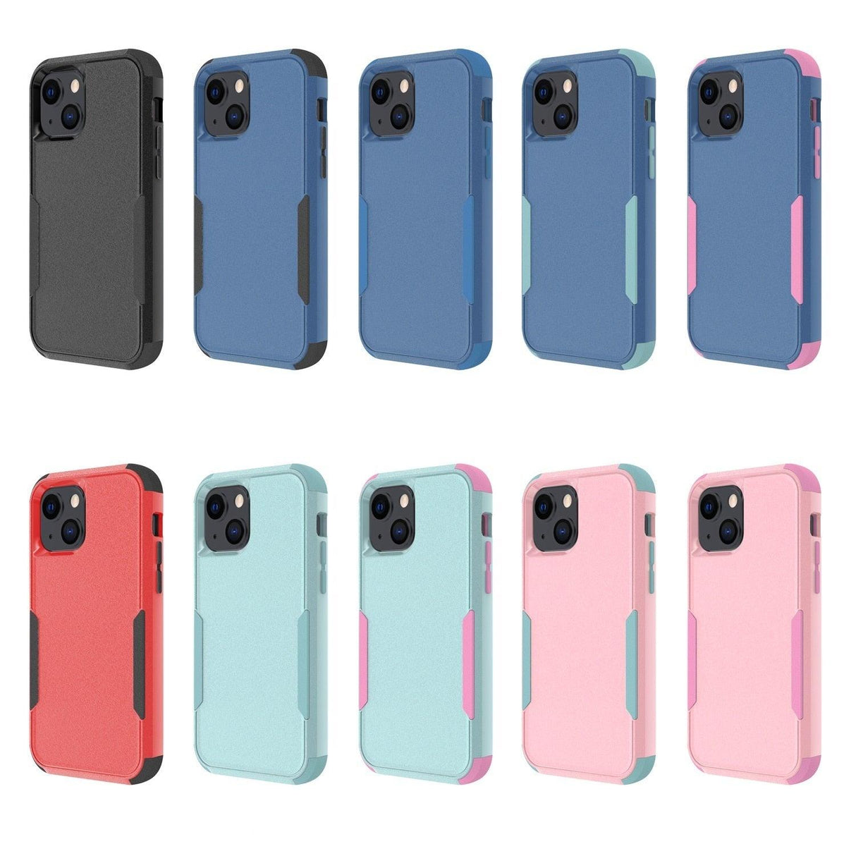 Anti-Drop Protective Case Bumper Case Protective Cover For iPhone 11 Pro Max Case Armor Hard Shockproof Phone Cover For iPhone 7 8 Plus X XR