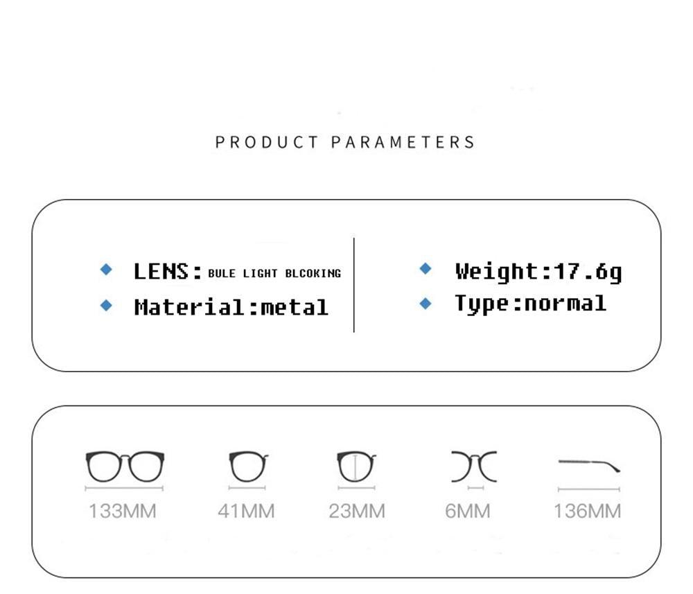 Anti-Light Reading Glasses Metal Foldable Presbyopia Eyewear With Case Thin Magnifying Glasses Safety Glasses With Clear Anti Fog Scratch Resistant Wrap-Around Lenses No-Slip Grips Glasses For Men Women+3+3.5+4