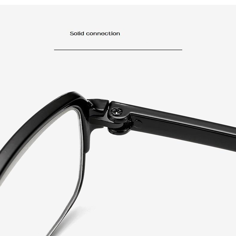 Anti UV Glare Eyestrain Foldable Computer Spring Hinge Readers For Women And Man Reading Glasses Retro Folding Spectacles Luxury Frame And TR Glasses Blue Light Readers+1.0 +1.5 +2.0 +2.5 +3.0 +3.5 +4.0