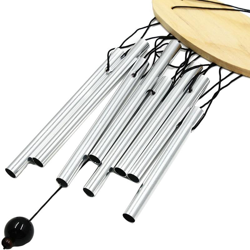 Antique Resonant Tubes Wind Chimes with S Hook Quality Gift For Garden Patio Balcony And Indoor Decor Wind Chime Bells Hanging Living Bed Home Decor Gift Car Outdoor Yard Garden Deco Wind Chimes