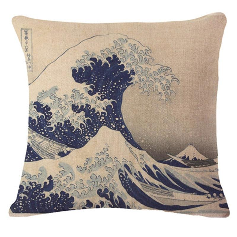 Art Renaissance Print Cushion Cover Throw Pillow Cover Home Decorative Cushion Case Beautiful Painting Art Pillow Case Home Decorative Sofa Car Chair Throw Pillow Case 45x45CM