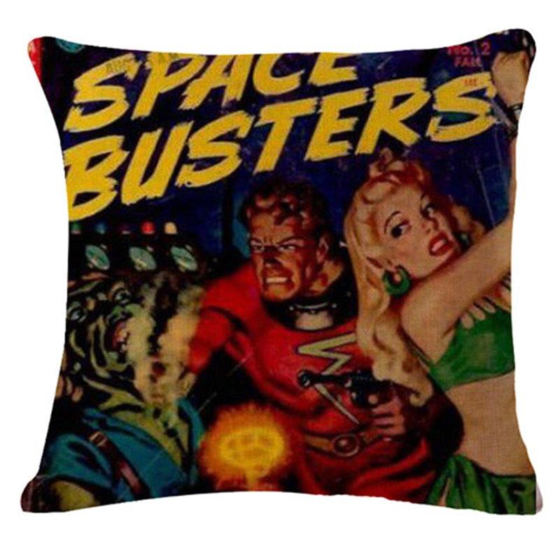 Art Renaissance Print Cushion Cover Throw Pillow Cover Home Decorative Cushion Case Beautiful Painting Art Pillow Case Home Decorative Sofa Car Chair Throw Pillow Case 45x45CM