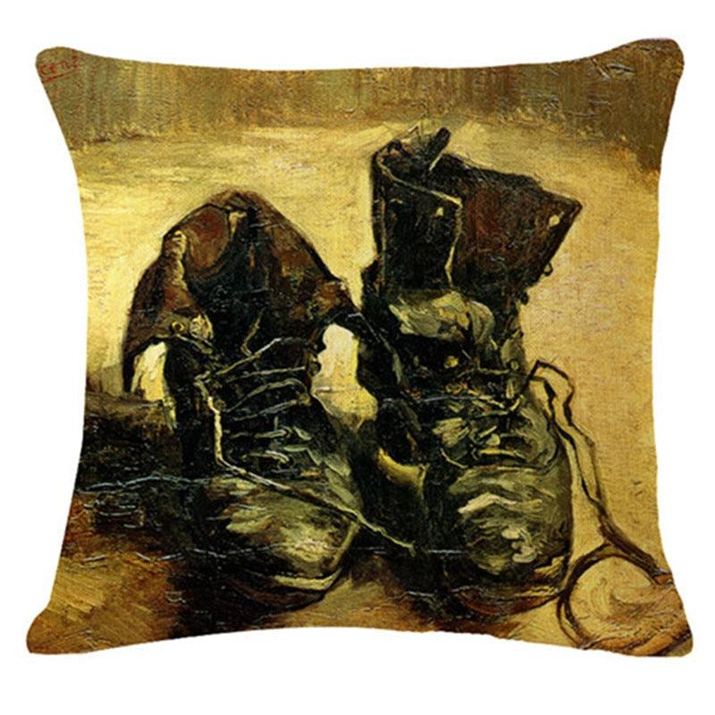 Art Renaissance Print Cushion Cover Throw Pillow Cover Home Decorative Cushion Case Beautiful Painting Art Pillow Case Home Decorative Sofa Car Chair Throw Pillow Case 45x45CM