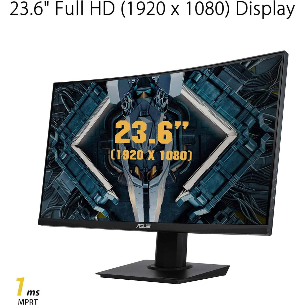 ASUS TUF Gaming 23.6" 1080P Curved Monitor (VG24VQE) (Refurbished)