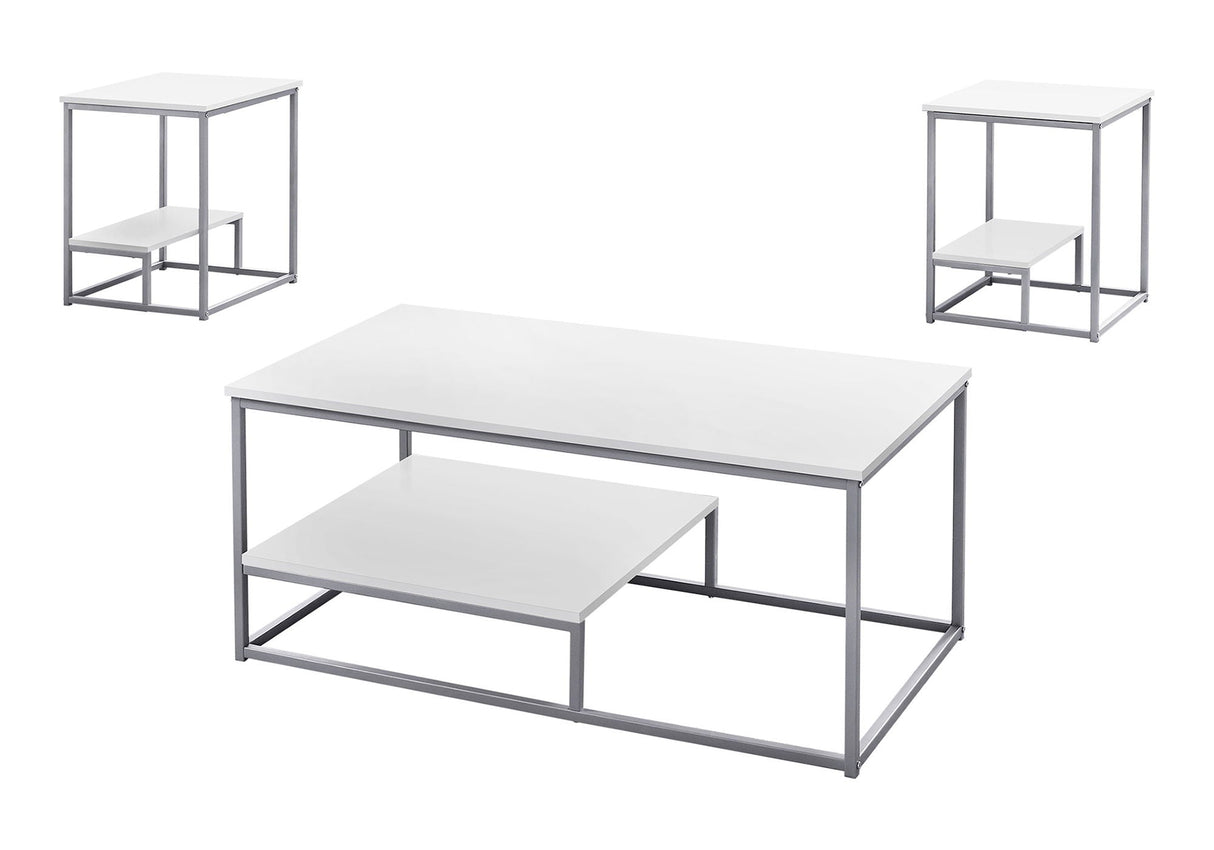 Table Set, Coffee, End, Side, Accent, Living Room, Contemporary & Modern (Set of 3) by Couch.com