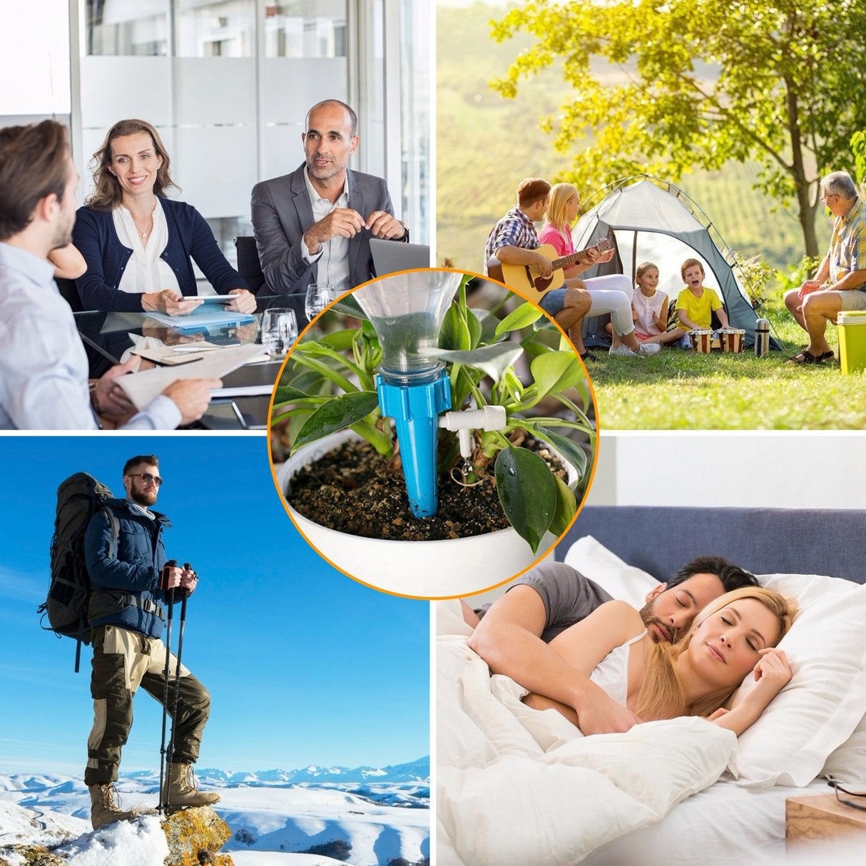 24Pcs Plant Watering Spikes Self Watering Devices by DirectDeals