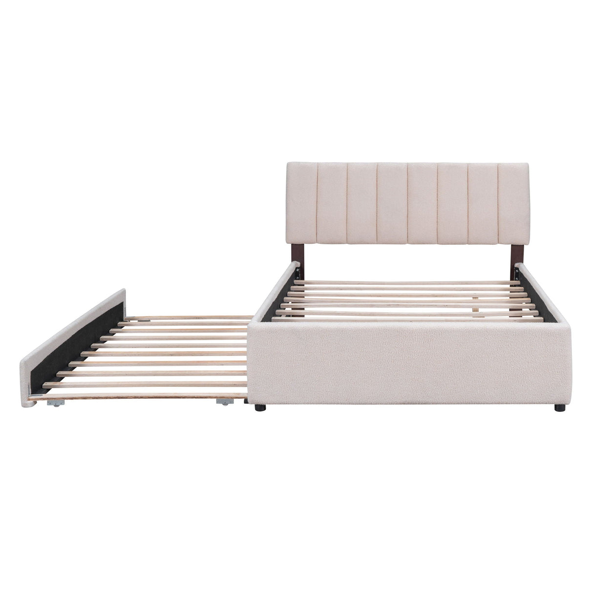 Upholstered Platform Bed With Trundle by Couch.com
