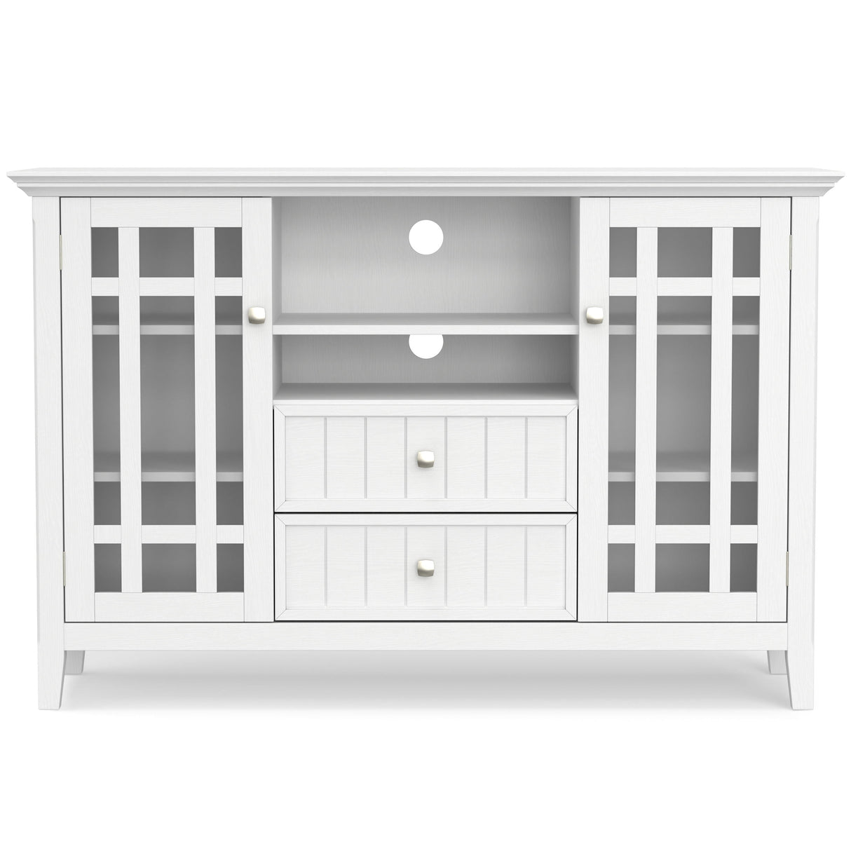 Bedford - Handcrafted Tall TV Media Stand by Couch.com