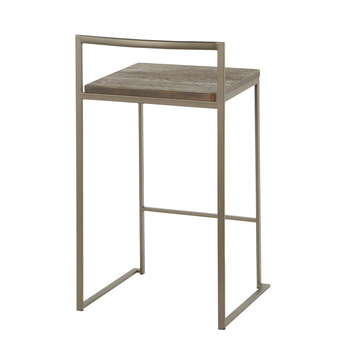 Fuji - Industrial Stackable Counter Stool Set by Couch.com
