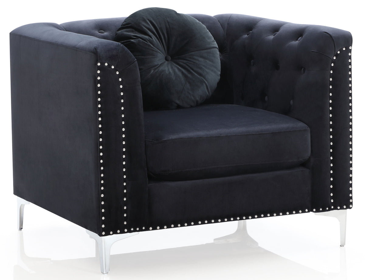 Contemporary Sloped Arm Chair by Couch.com