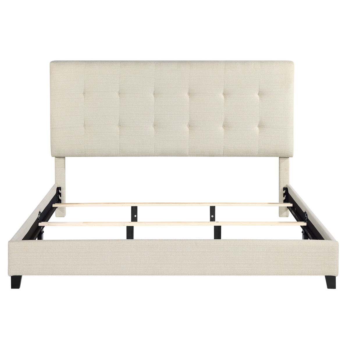 Tufted Upholstered Platform Bed by Couch.com