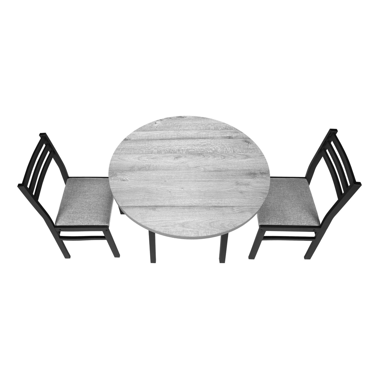 3 Pieces Dining Table Set, Small, Drop Leaf, Contemporary & Modern by Couch.com