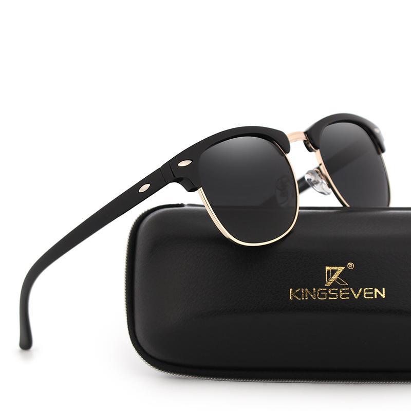 Polarized Retro Classic Metal Frame Famous Sunglasses For Men Woman and Lady Brand Designer Oculos masculino lentes de sol